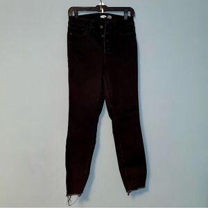 Old Navy Rockstar Super Skinny 360 Degree Stretch Extra High Rise Jeans Size 8